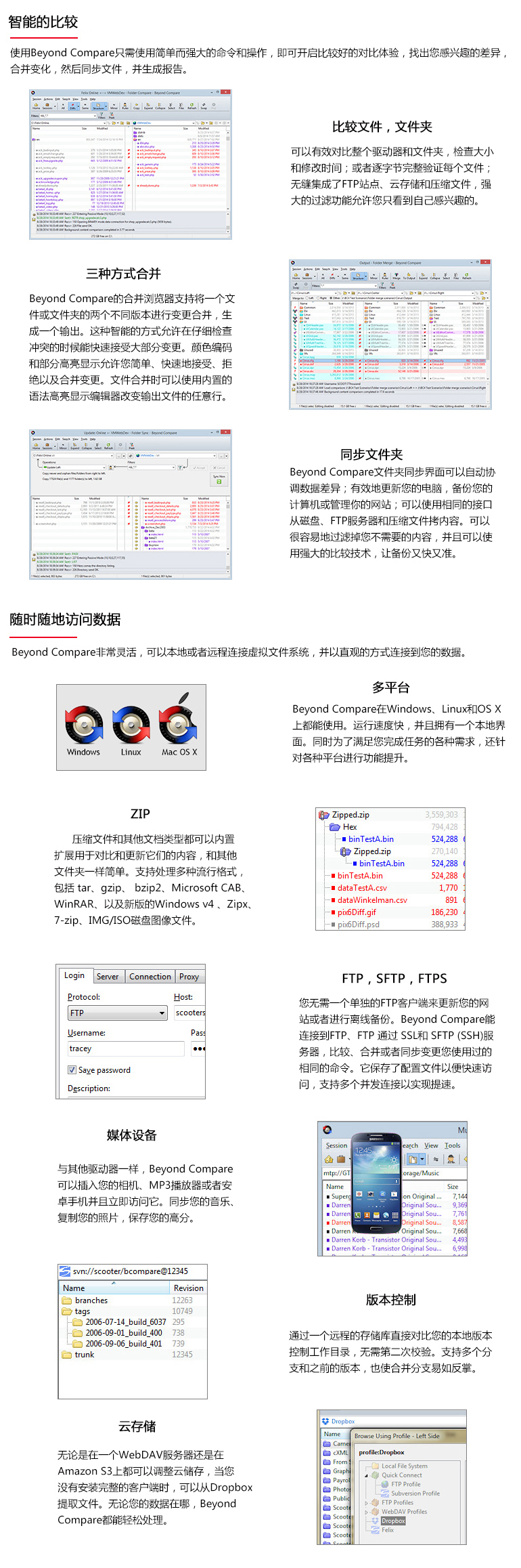 功能特点