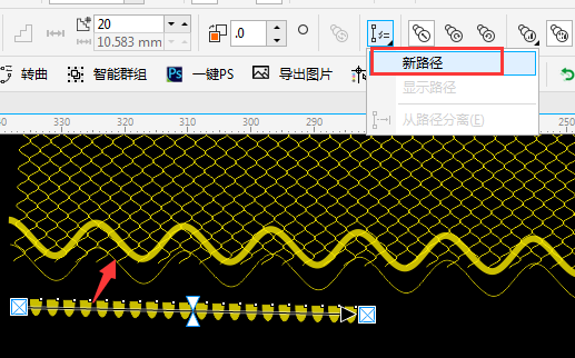 CDR蕾丝图案