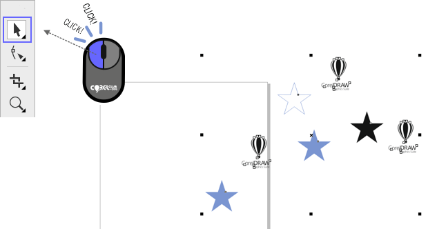 CorelDRAW关于使用鼠标的5个技巧分享