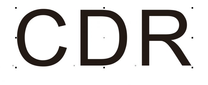 cdr制作立体字的方法教程