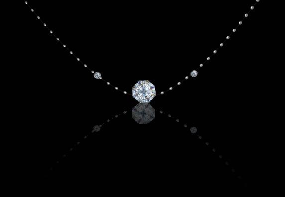 CorelDRAW快速制作闪耀钻石项链图片的方法教程