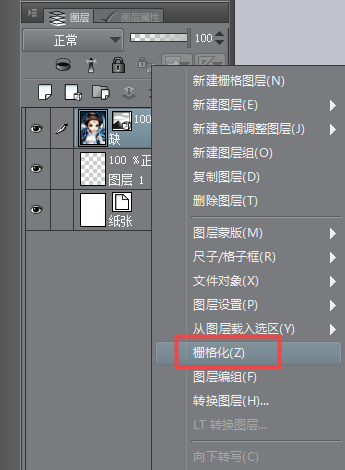栅格化
