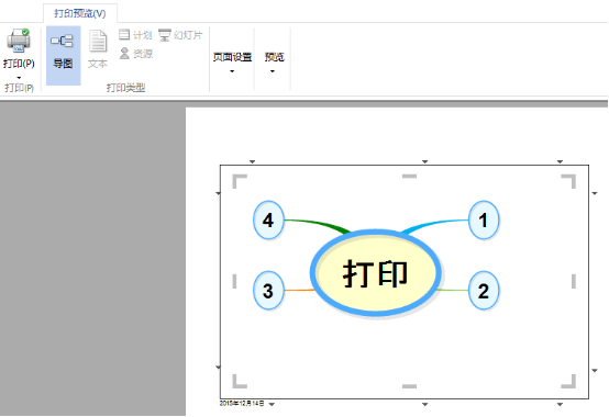 MindMapper打印