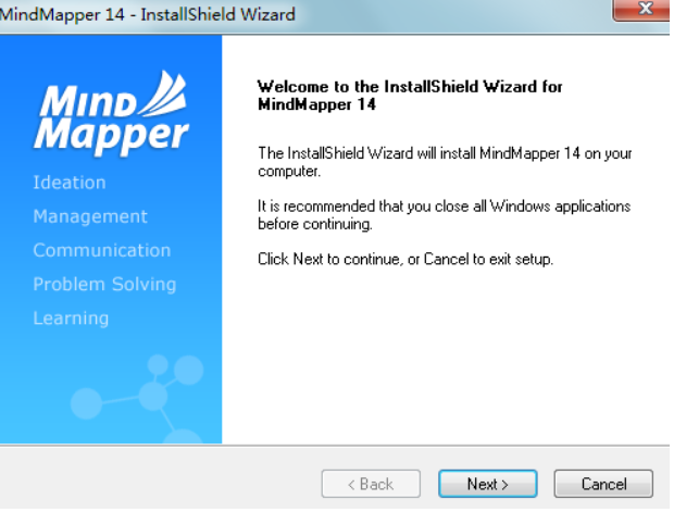MindMapper安装思维导图的操作过程
