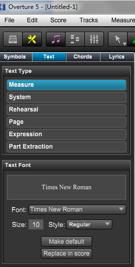 Overture工具面板的详细介绍二