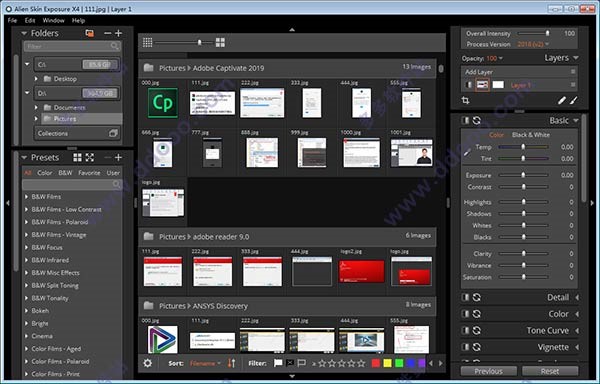 Exposure X4图片复制一览