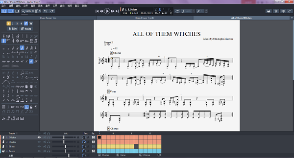 Guitar Pro 设置自动化速度的方法
