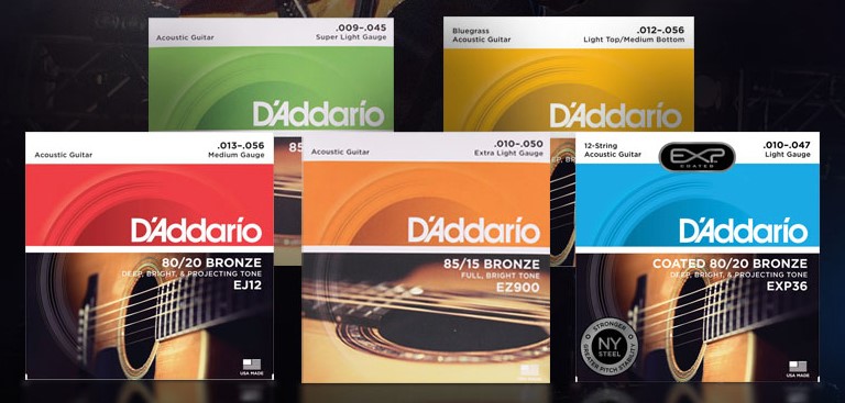 如何选择适合自己的吉他弦（上）