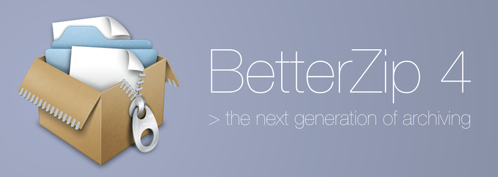 BetterZip非常规解/压缩的使用方法