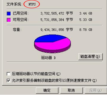 ntfs 分区