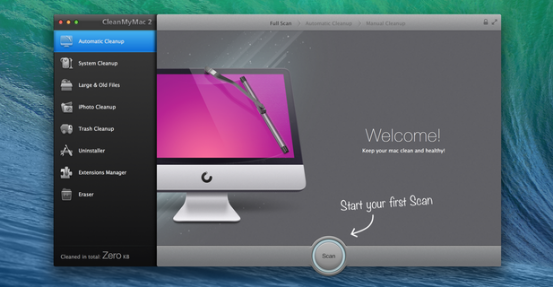 cleanmymac2界面
