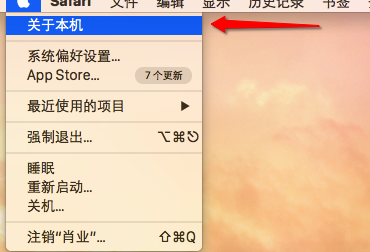 查看mac磁盘储存信息