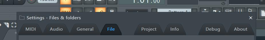 文件设置 文件设置