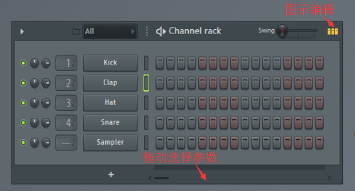 FL Studio12进行图示编辑的方法