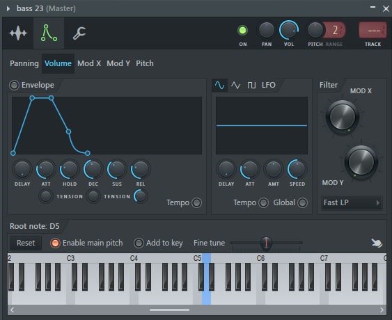 FL Studio 通道设置