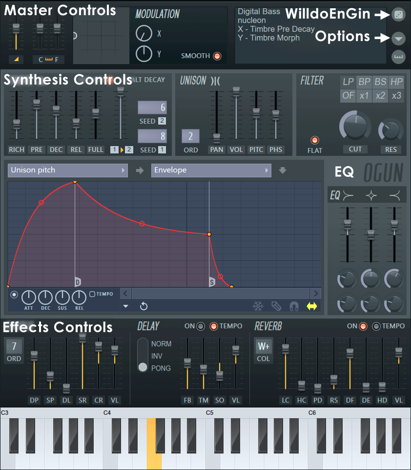 FL Studio插件之Ogun的功能介绍