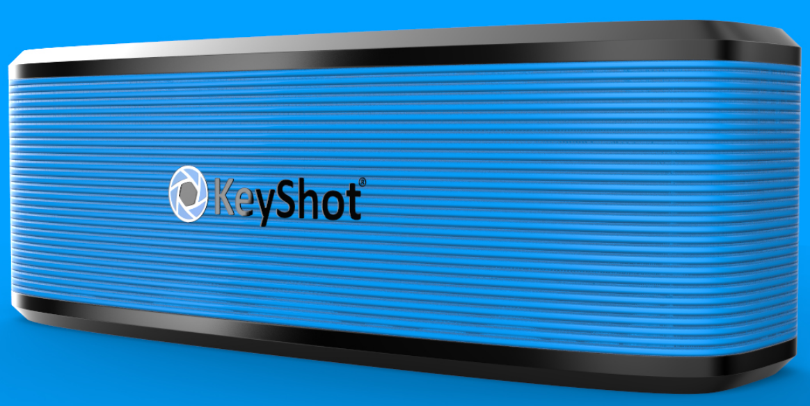KeyShot添加有织纹的Logo的方法