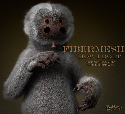 ZBrush中FiberMesh使用技巧