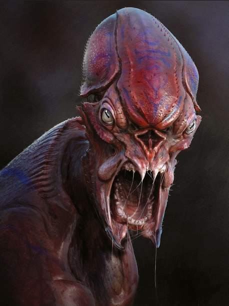 ZBrush结合keyshot雕刻生物半身像的方法