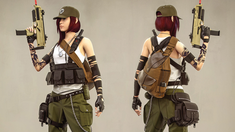 ZBrush给服饰添加细节的方法（上）