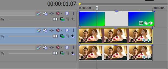 vegas调出双色调效果的方法