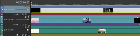 vegas多机位时间线窗口