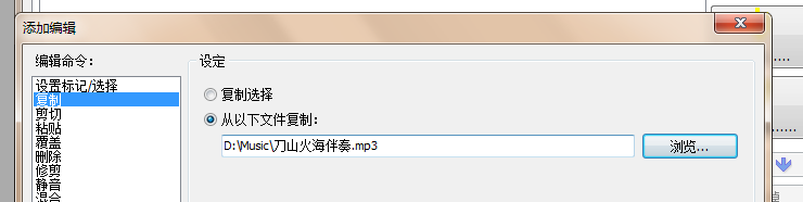 图三：复制广告界面