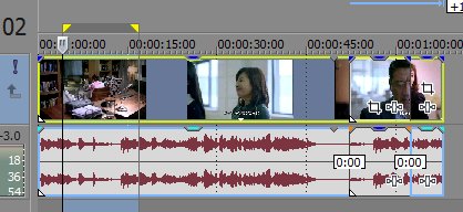 Sonyvegas复制素材片段的方法