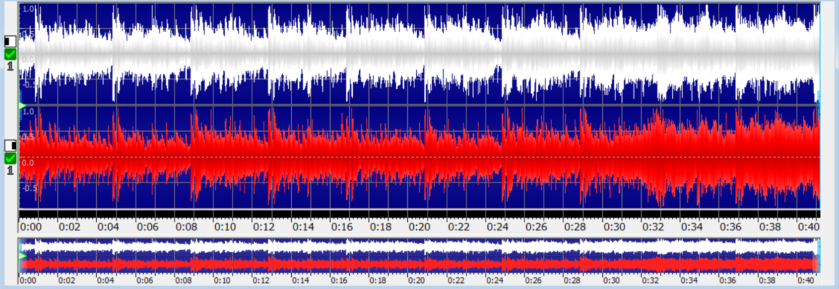 图片4:GoldWave都修剪命令执行后