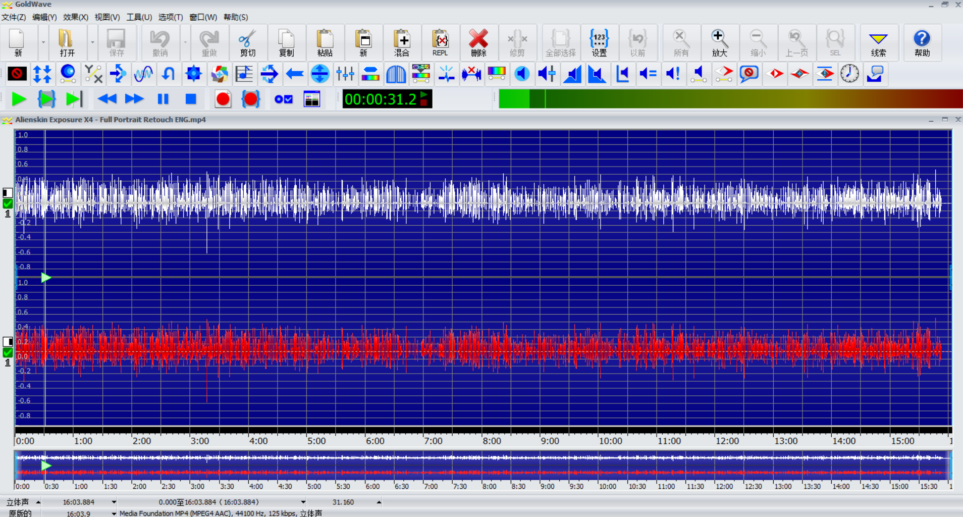 GoldWave转录功能解析