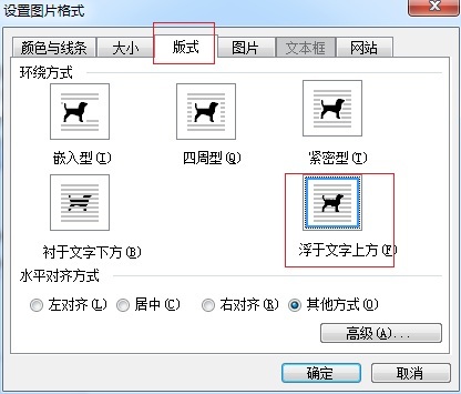 设置公式的图片格式