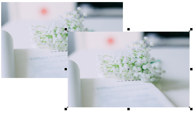 使用CDR做透明效果艺术字