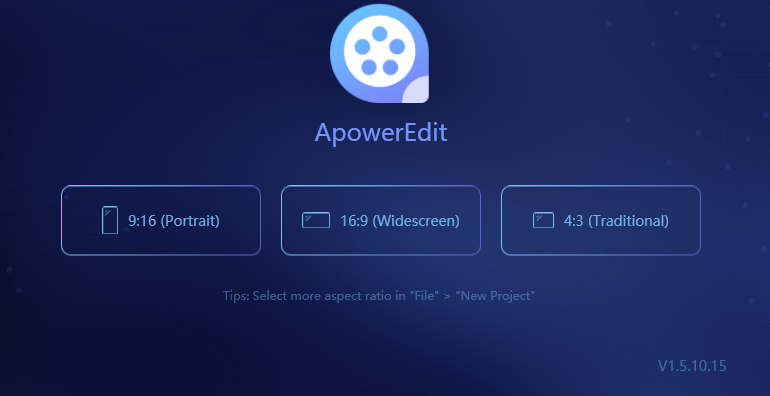 apowersoft video editor切换成中文界面的操作教程