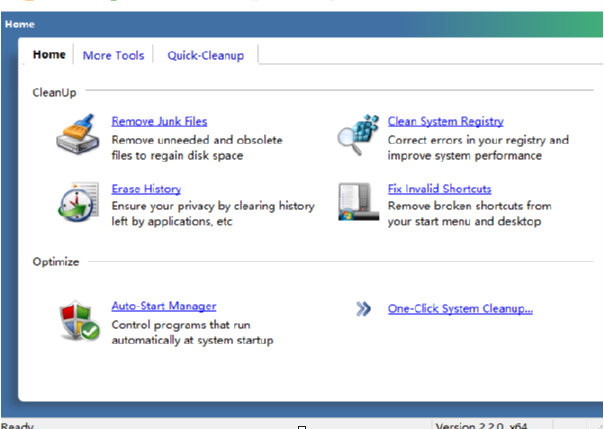 System TuneUp清理系统注册表的方法