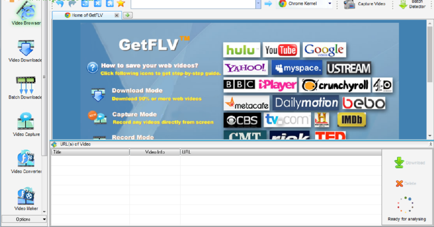 GetFLV Pro裁剪视频尺寸的操作技巧