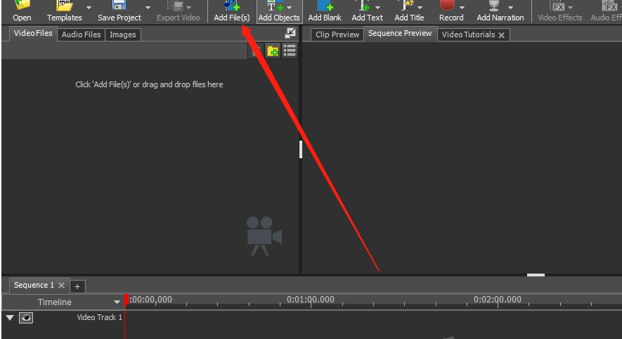 VideoPad Video Editor分割视频文件的操作方法