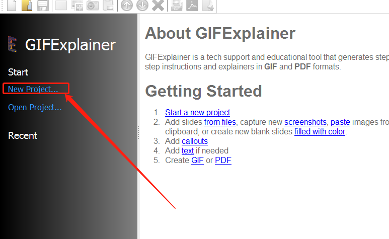 GIFExplainer制作GIF动图的操作方法