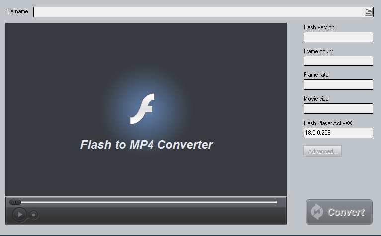 ThunderSoft Flash to MP4 Converter将SWF转换成MP4的方法技巧
