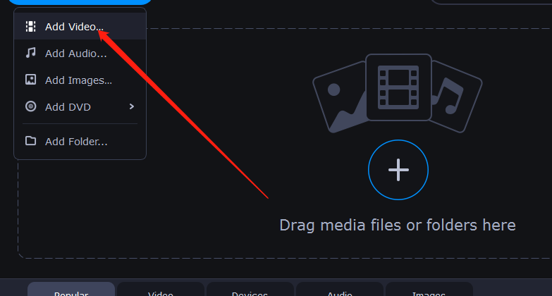 Movavi Video Converter剪切视频文件的方法