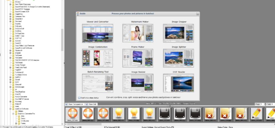 Graphics Converter制作水印图片的操作方法