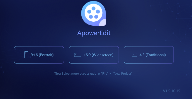 apowersoft video editor切换成中文界面的方法教程