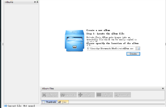 Private Photo Album创建加密相册的方法
