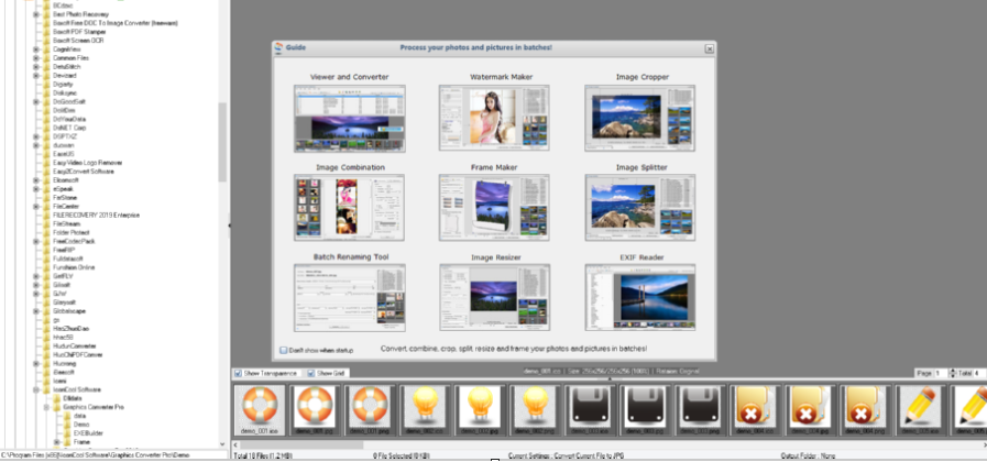 Graphics Converter制作水印图片的操作教程