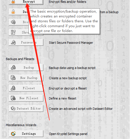Kryptel Wizard加密电脑文件的方法步骤