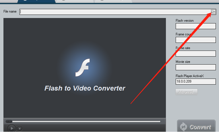 Amazing Flash to Video Converter把SWF转换成MP4的方法