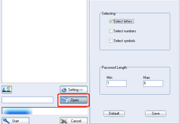 RAR密码恢复工具恢复rar文件密码的方法