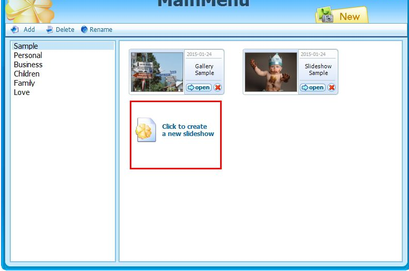 iLike Flash Gallery Creator幻灯片导出为mp4的方法