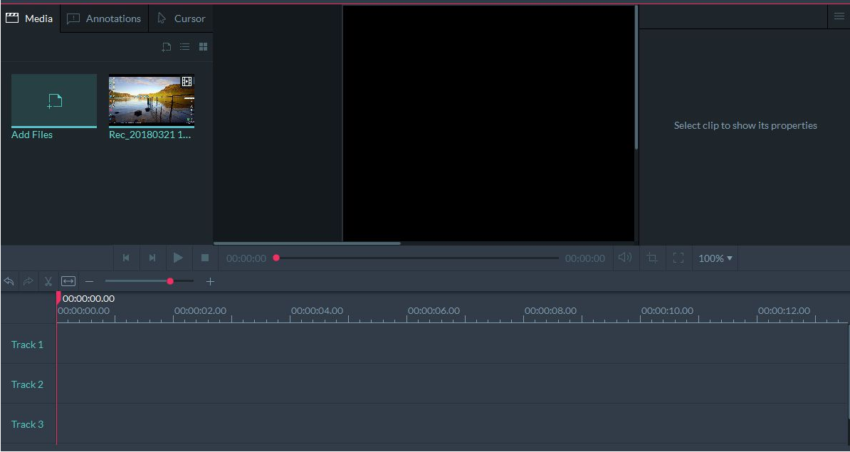 Filmora Scrn合并视频的操作教程