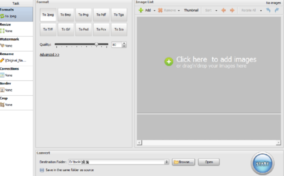 AnyPic Image Converter批量修改图片大小的详细教程