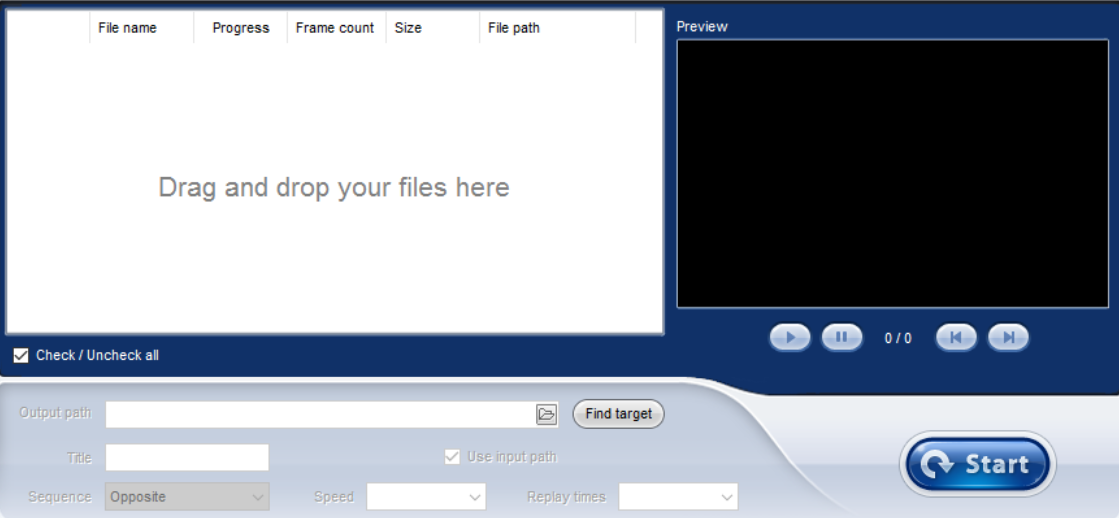 ThunderSoft Reverse GIF Maker逆向转换GIF的详细操作教程